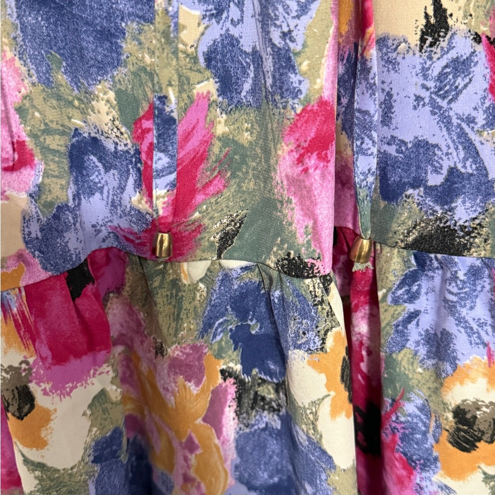 Entro Multicolor Floral Dress - Picture 5 of 7